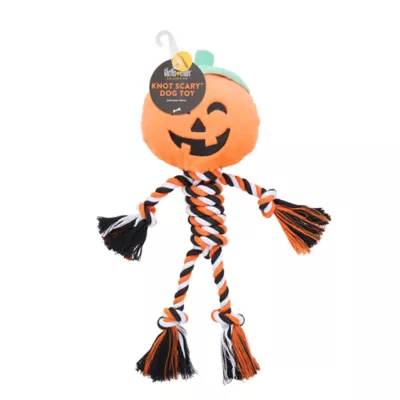 Product Thrills & Chills Rope Pumpkin Dog Toy