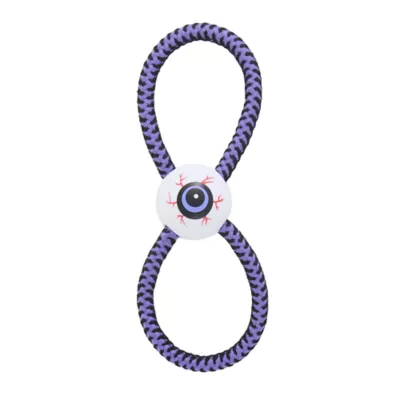 Product Thrills & Chills Figure 8 Eyeball Rope Dog Toy