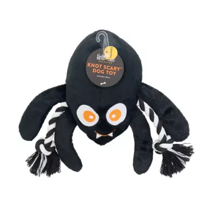 Product Thrills & Chills Rope Spider Dog Toy