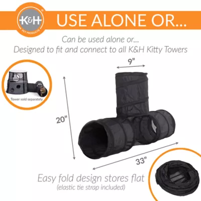 Product K&H Pet Products 3 Way T-Tunnel Cat Toy