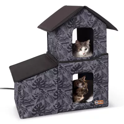 Product K&H Outdoor Two-Story Kitty House