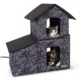 Product K&H Outdoor Two-Story Kitty House