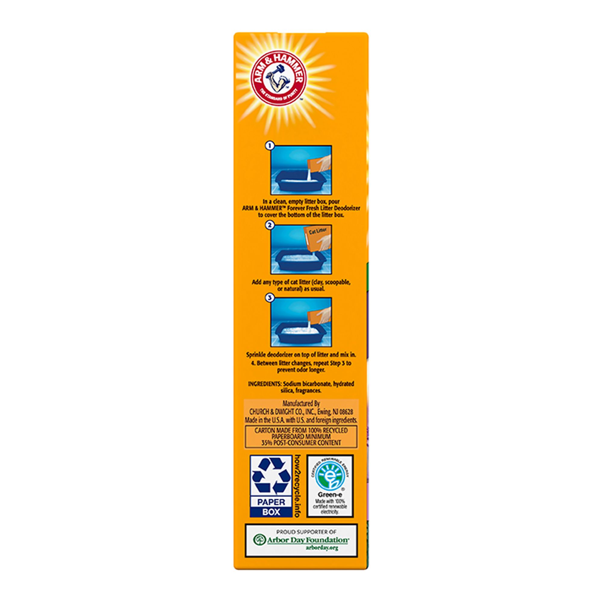 Arm & Hammer Forever Fresh Cat Litter Deodorizer Clumping Litter W/ Essential Oils - thumbnail 3
