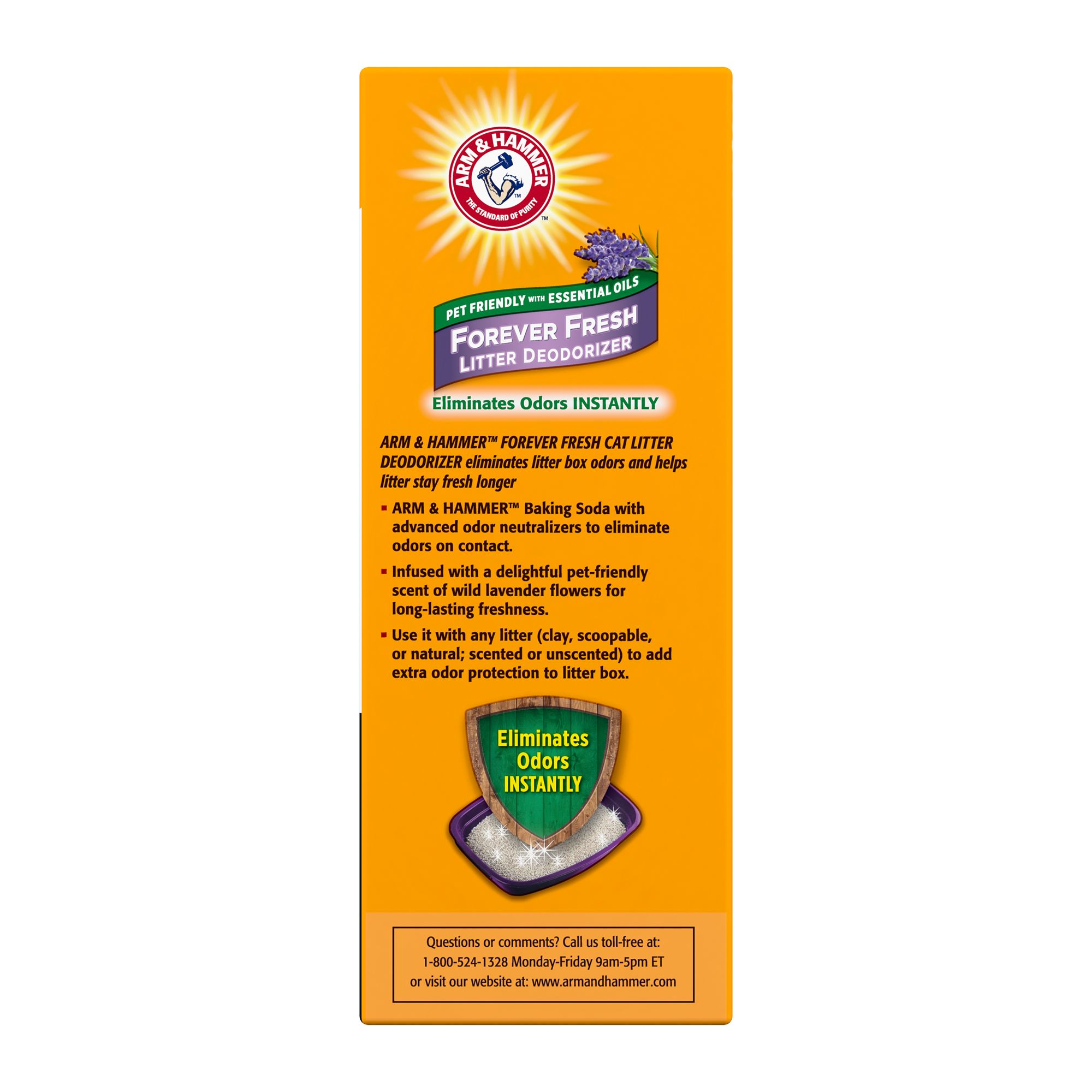 Arm & Hammer Forever Fresh Cat Litter Deodorizer Clumping Litter W/ Essential Oils - thumbnail 4