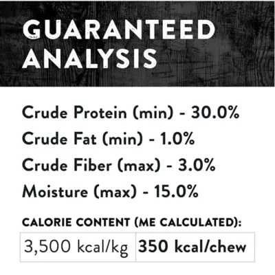 Product Dentley's Rawhide Alternative Pressed Chicken Tendon Bones 6 Inch 7 OZ