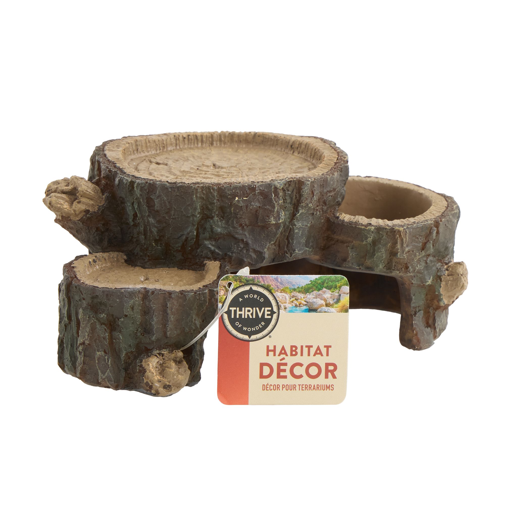 Thrive Small Stump - Climbing Terrarium Decor - thumbnail 4