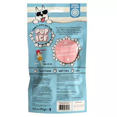 Pup Ice Rocket Lollies Strawberry Banana 2 Count 3 OZ - Image 2