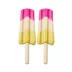 Pup Ice Rocket Lollies Strawberry Banana 2 Count 3 OZ image thumbnail 3