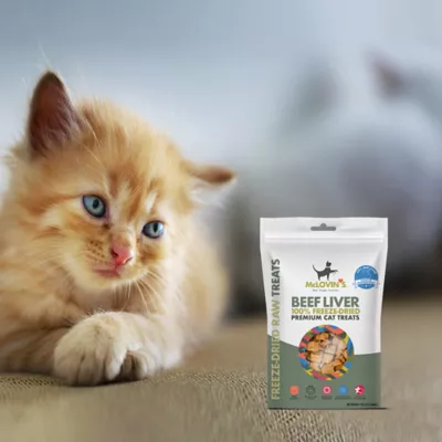McLovin's 100% Freeze-Dried Beef Liver Premium Cat Treats