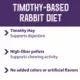 Product Mazuri Timothy Hay-based Rabbit Diet