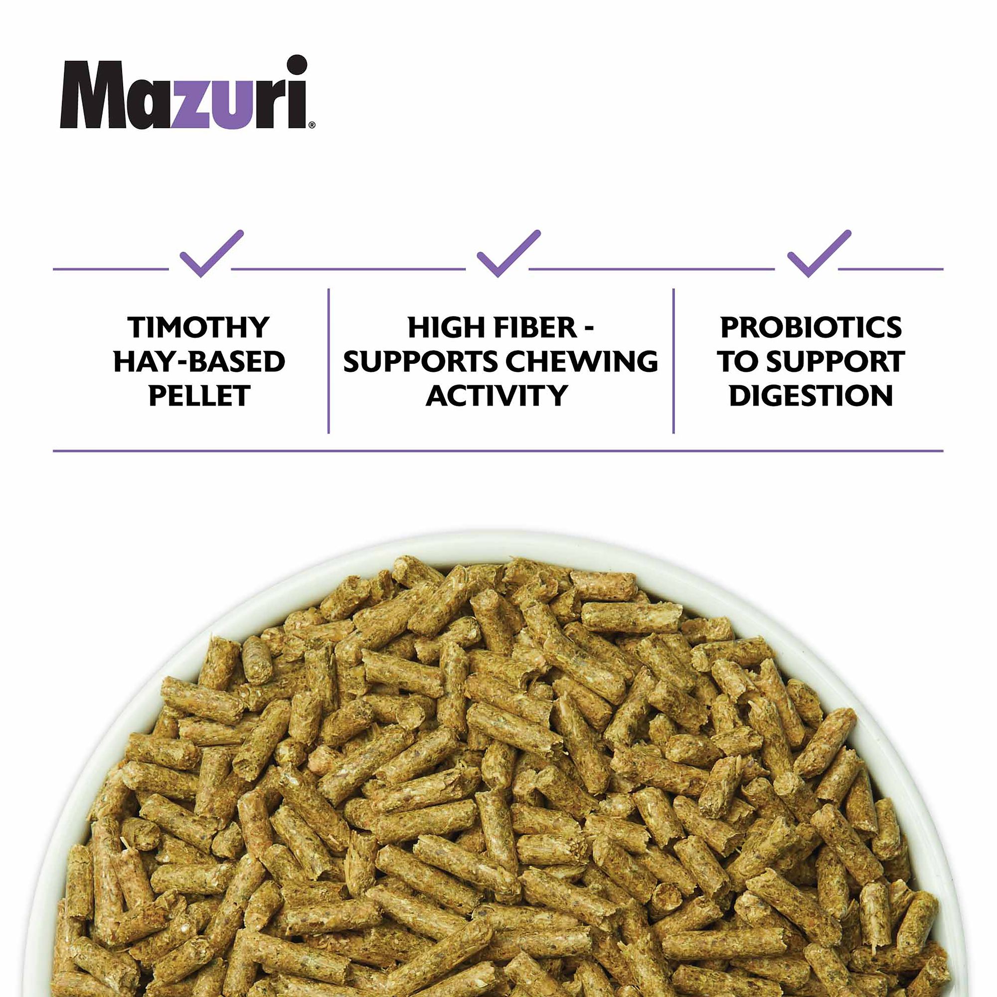 Mazuri Timothy Hay-based Rabbit Diet - thumbnail 5