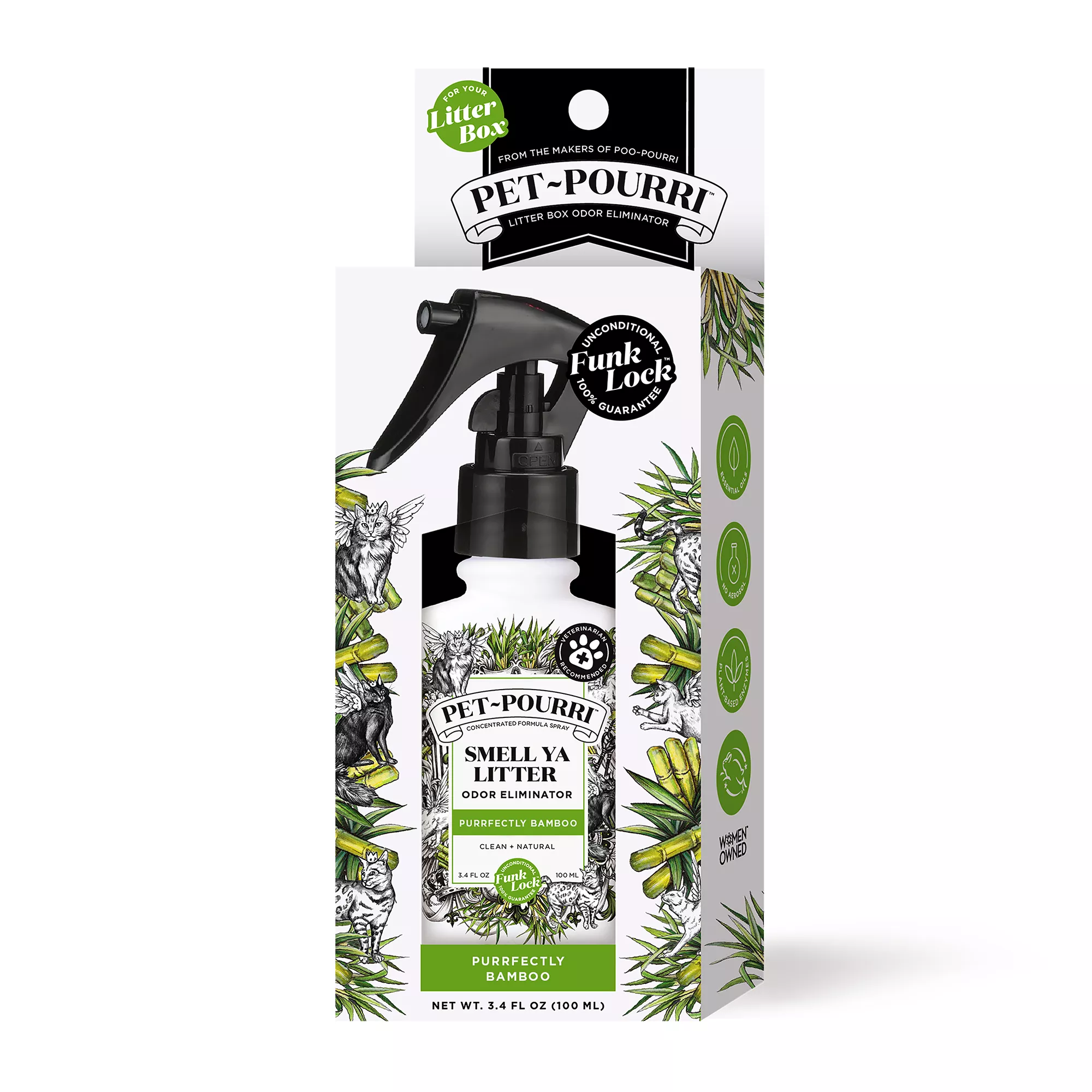 Pet-Pourri Smell Ya Litter Box Odor Eliminator Spray