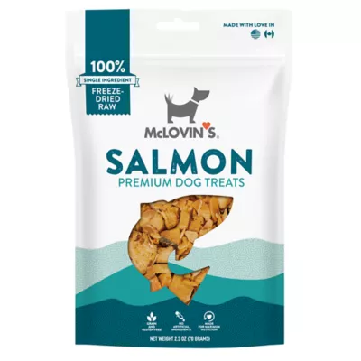 McLovin's 100% Freeze-Dried Salmon Premium Dog Treats McLovin's 100% Freeze-Dried Salmon Premium Dog Treats