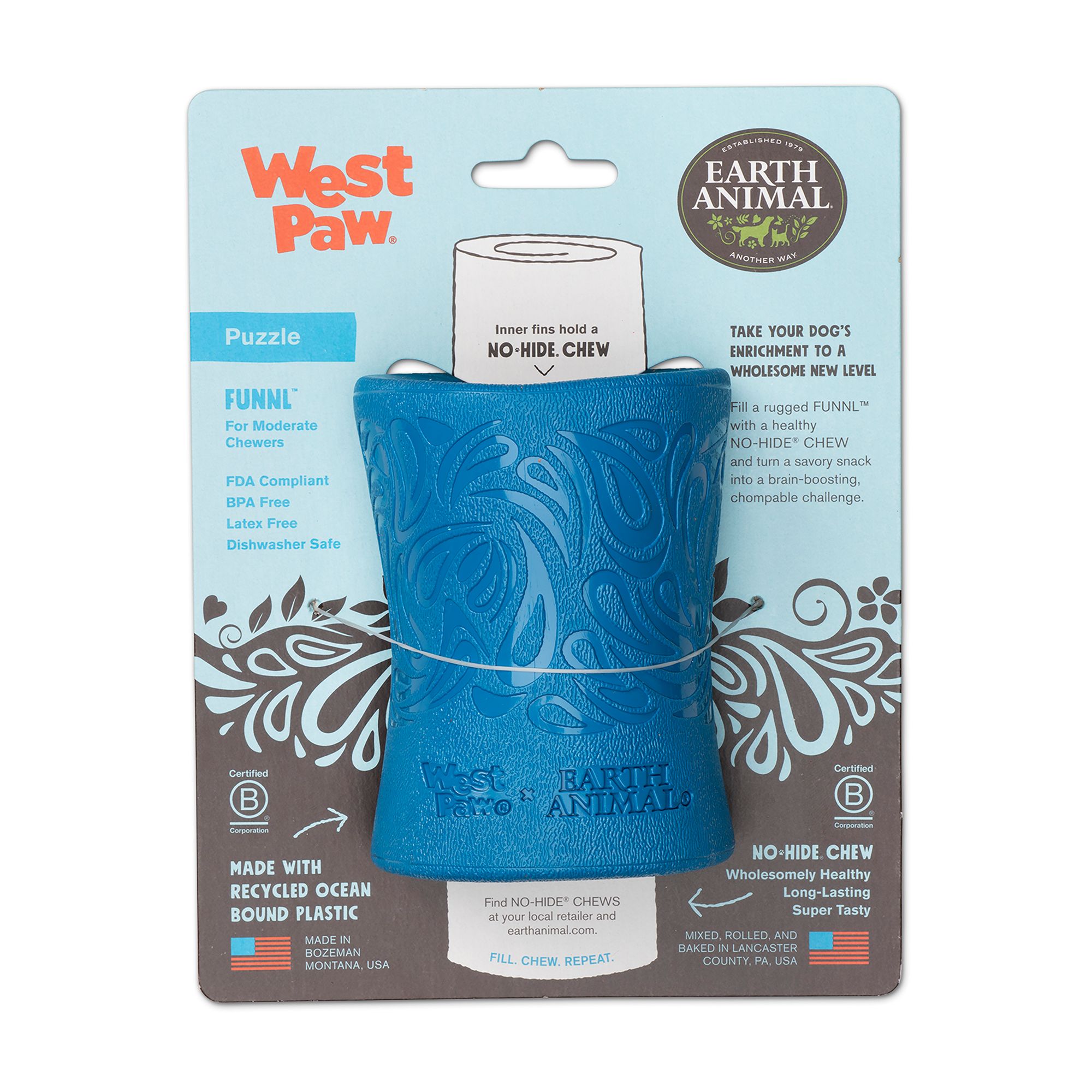 West Paw Large Funnl Dog Toy dog Chew Toys PetSmart