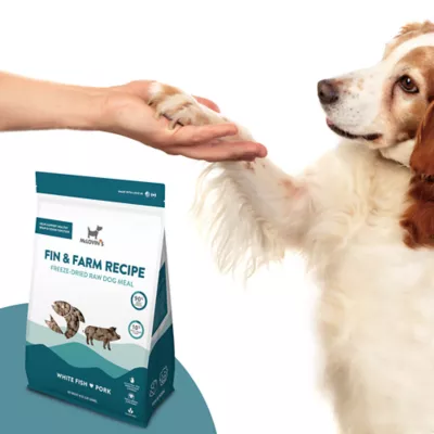 Product McLovin's Pet Fin & Farm Recipe Dog Meal - Freeze-Dried Raw, White Fish & Pork