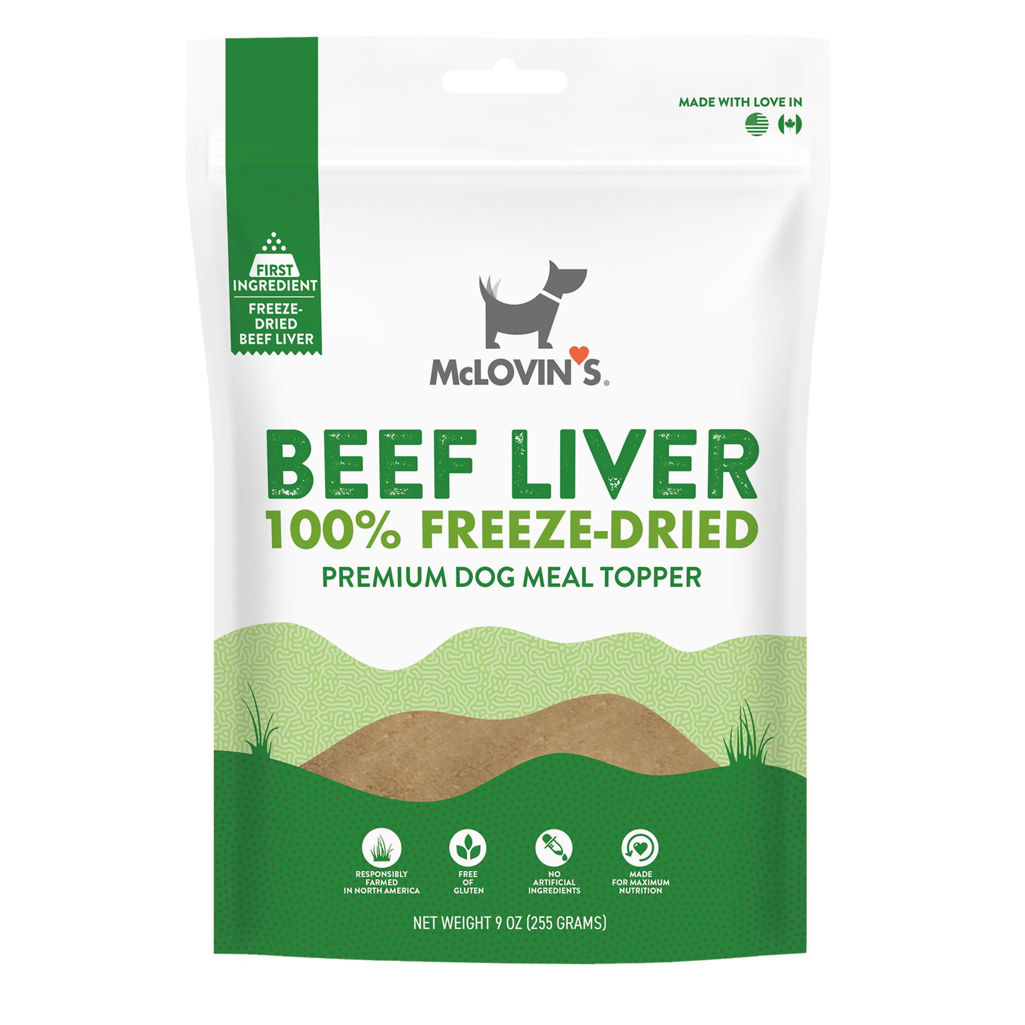 McLovin's 100% Freeze-Dried Beef Liver Premium Dog Treats McLovin's 100% Freeze-Dried Beef Liver Premium Dog Treats