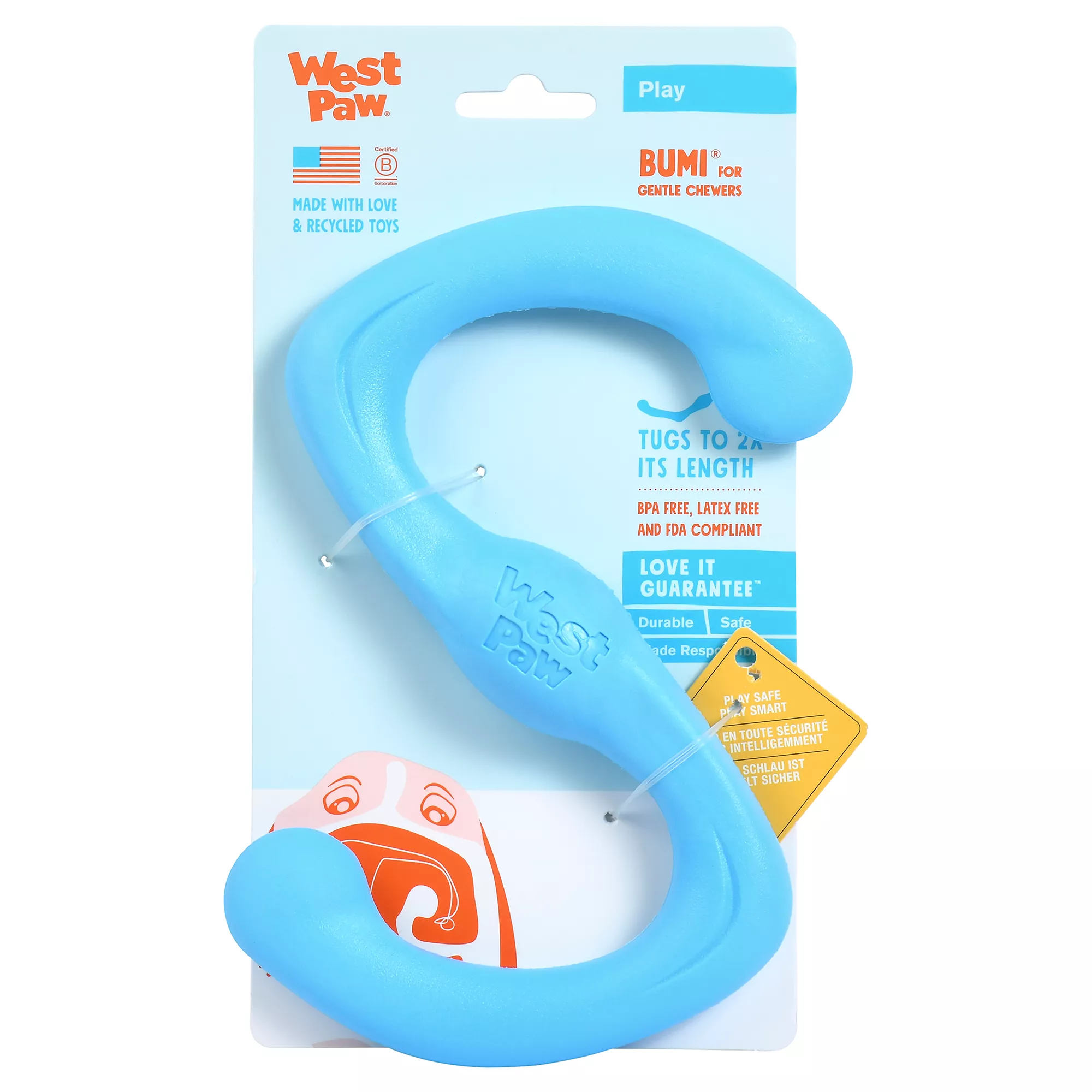 West Paw Zogoflex Bumi Dog Toy