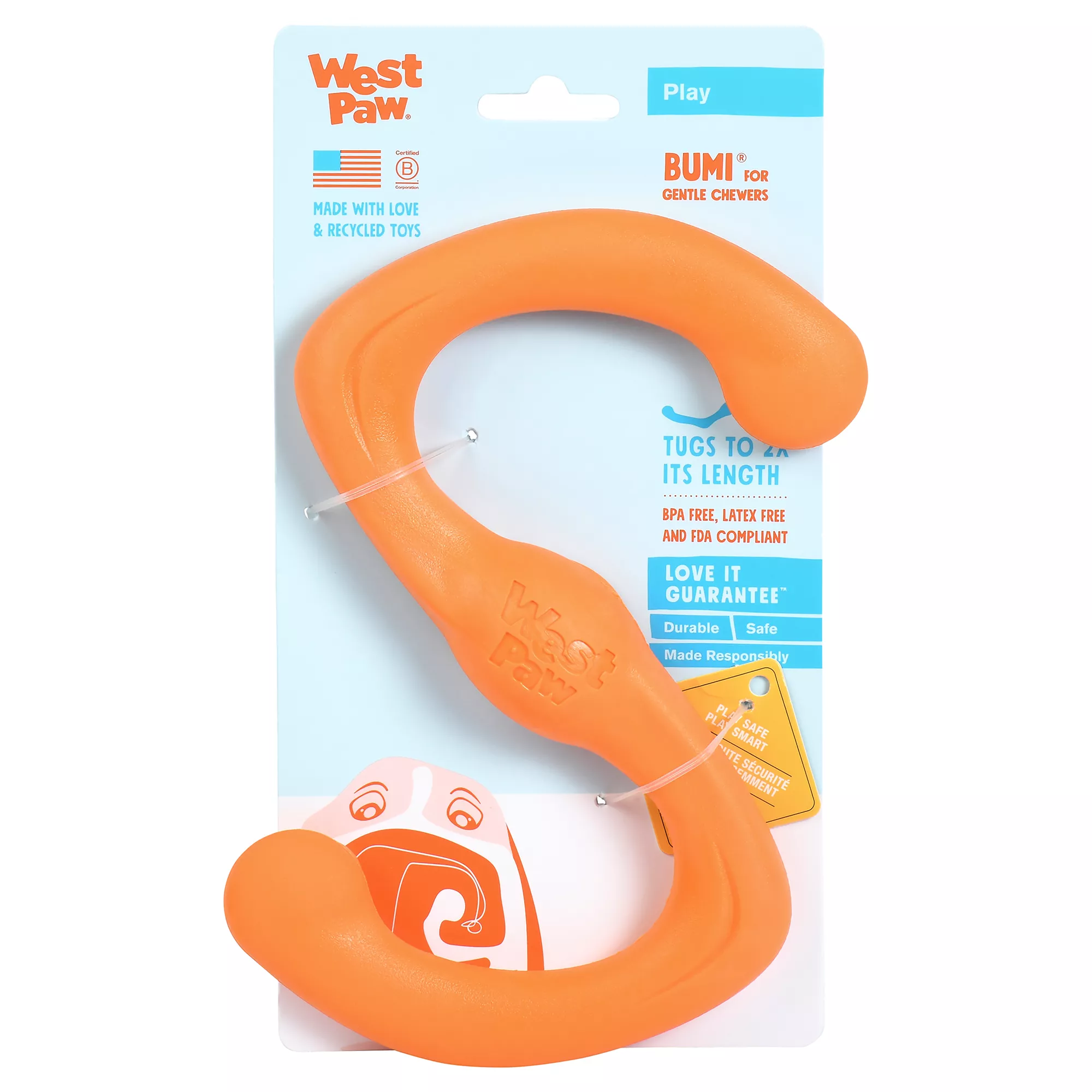 West Paw Zogoflex Bumi Dog Toy