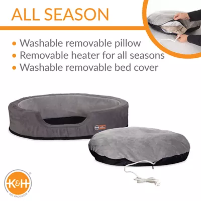 K H Pet Products Thermo Snuggly Sleeper Heated Pet Bed