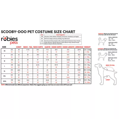 Product Rubie's Costume Company Halloween Scooby Doo Dog Costume