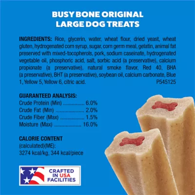 Purina Busy Bone Original Large Dog, Long Lasting Chew Treats - Image 8