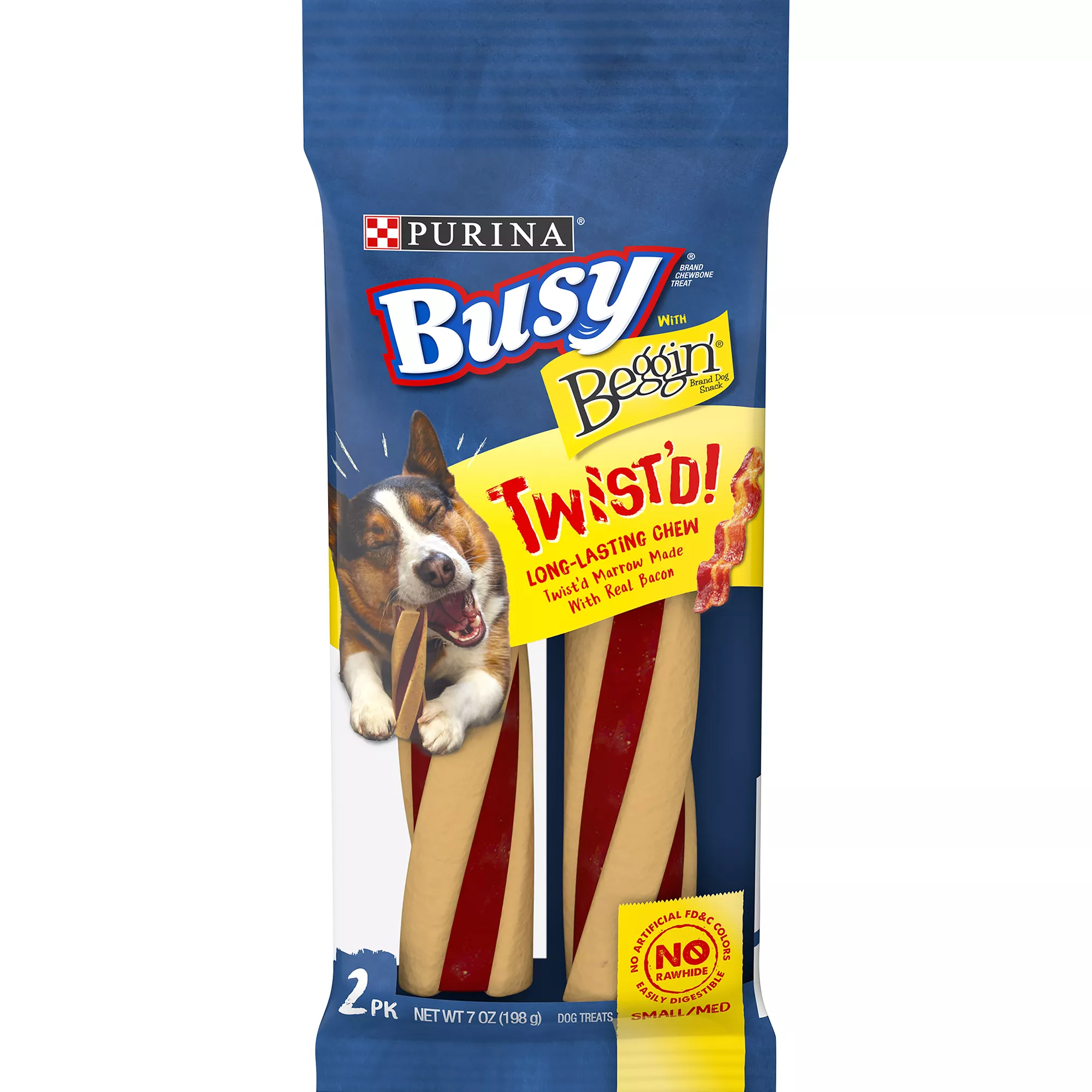 Purina Busy Bone Beggin' Twist Long Lasting Chew 2 CT 7 OZ