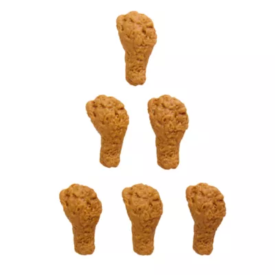 Merry & Bright Rawhide Alternative Dreamy Drumsticks 6 Count 6.3 OZ - Image 1