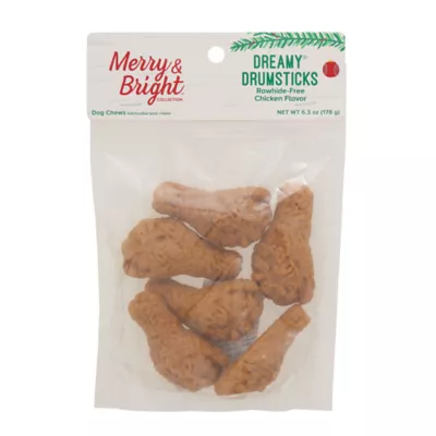 Merry & Bright Rawhide Alternative Dreamy Drumsticks 6 Count 6.3 OZ - Image 3