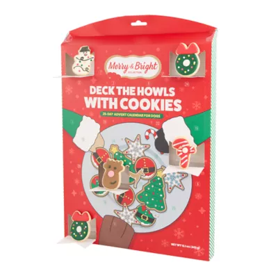 Merry & Bright Frosted Cookie 25 Day Advent Calendar 12.1 OZ - Image 1