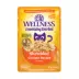 Wellness® Appetizing Entrees Adult Cat Wet Food - Grain Free, Shredded in Sauce, 1.4 Oz image thumbnail 1