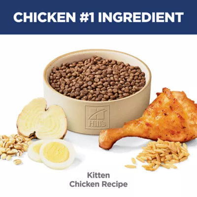 Hill's Science Diet Kitten Chicken Recipe Dry Cat Food 3.17 kg Bag - Image 6