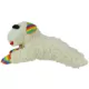 Product Multipet Lamb Chop Rainbow Pattern Squeaky Dog Toy