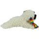 Product Multipet Lamb Chop Rainbow Pattern Squeaky Dog Toy