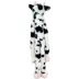 Multipet Swingin' Slevin Oversized Spotted Cow Squeaky Plush Dog Toy image thumbnail 4