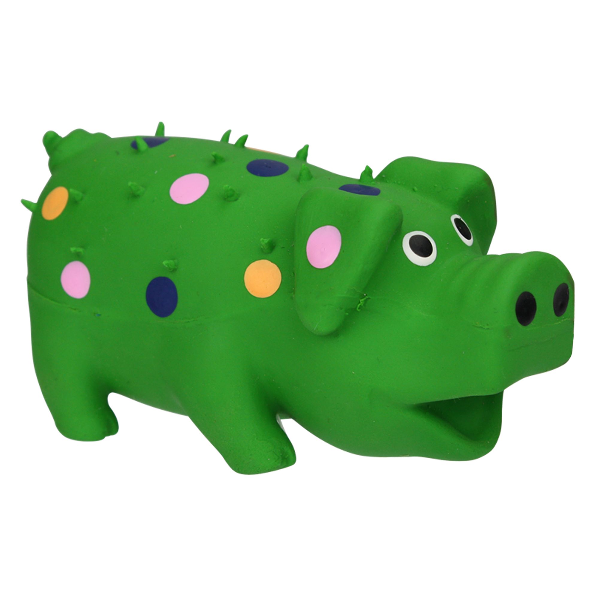 Multipet Latex Globlet Squeaky Pig Small Dog Toy