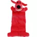 Multipet Loofa Squeaker Mat Soft Plush Dog Toy image thumbnail 2