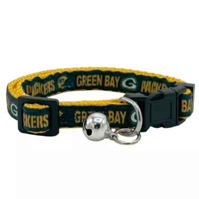 Product Pets First Green Bay Packers Satin Cat Collar