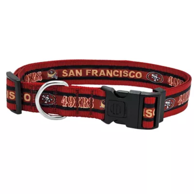 Pets First San Francisco 49ers Satin Dog Collar - Image 1