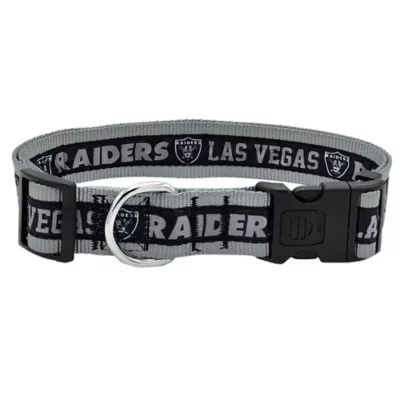 Pets First Las Vegas Raiders Satin Dog Collar - Image 1