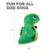 Product Outward Hound Xtreme Seamz Dino Dog Toy