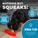 Product Outward Hound Xtreme Seamz Snake Squeaky Plush Dog Toy