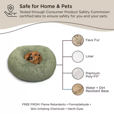 The Original Calming Donut Dog and Cat Bed - Image 7