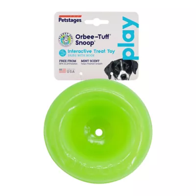 Planet Dog Orbee Tuff Snoop Treat Dispensing Tough Dog Chew Toy