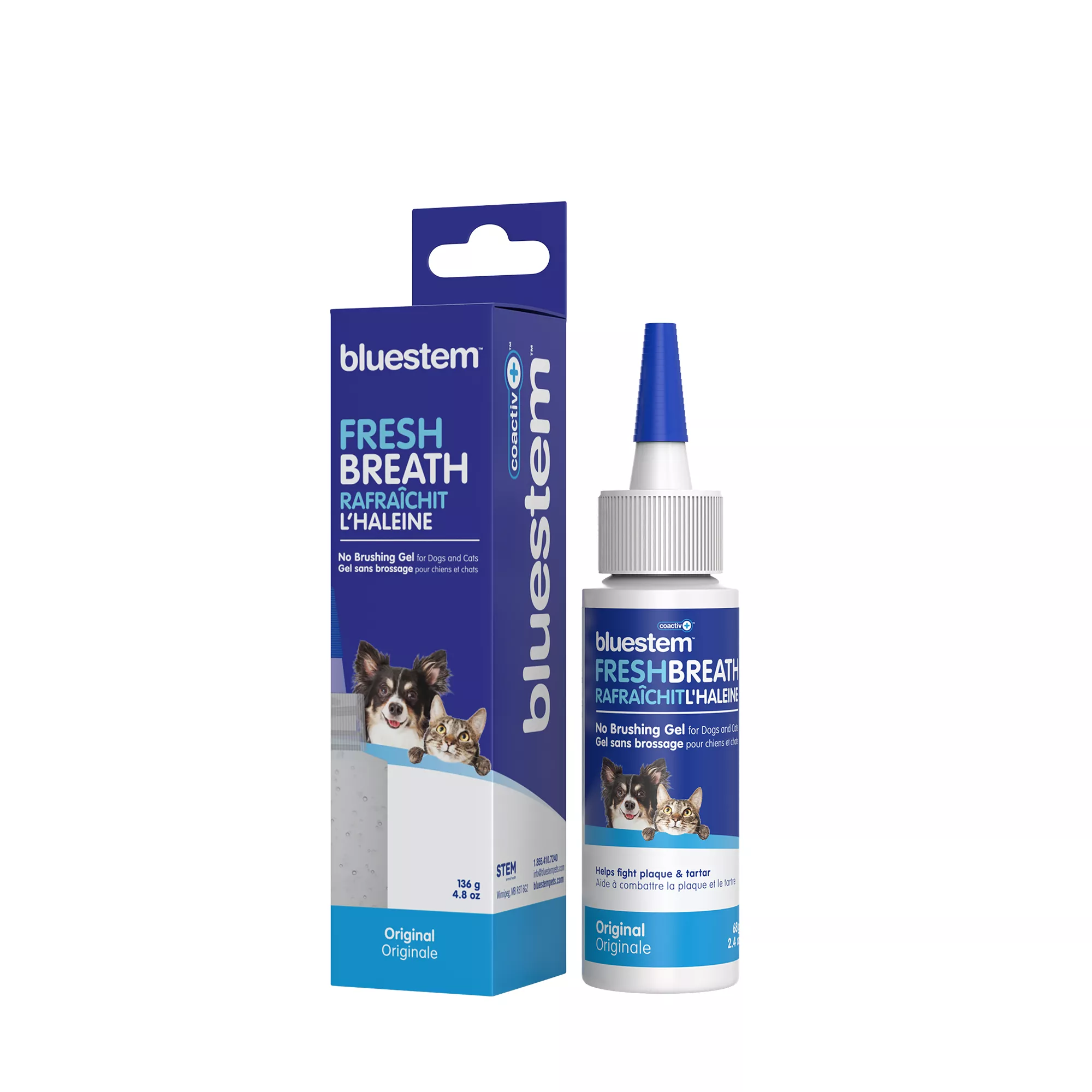 Bluestem Oral Care  Brush Dog Tooth Gel - Original flavor