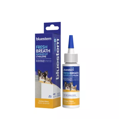 Product Bluestem Oral Care Brush Dog Tooth Gel - Chicken flavour