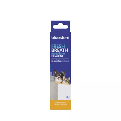 Product Bluestem Oral Care Brush Dog Tooth Gel - Chicken flavour