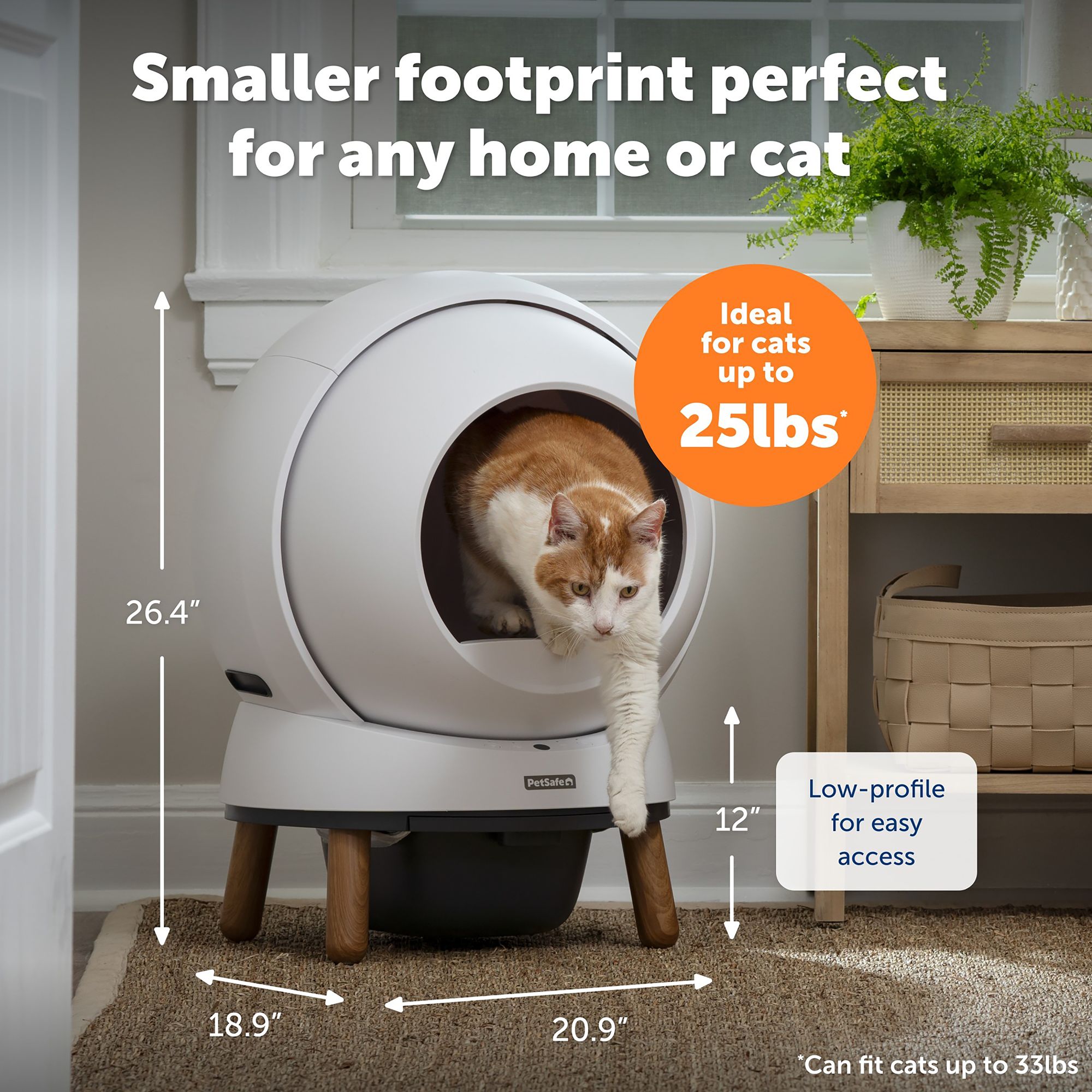 PetSafe® ScoopFree® SmartSpin Automatic Self-Cleaning Litter Box - White - thumbnail 5