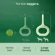 Product Earth Rated Tug Toy, Interactive Dog Pull Toy, Ergonomic Grip, Natural Rubber