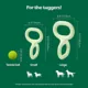 Product Earth Rated Tug Toy, Interactive Dog Pull Toy, Ergonomic Grip, Natural Rubber