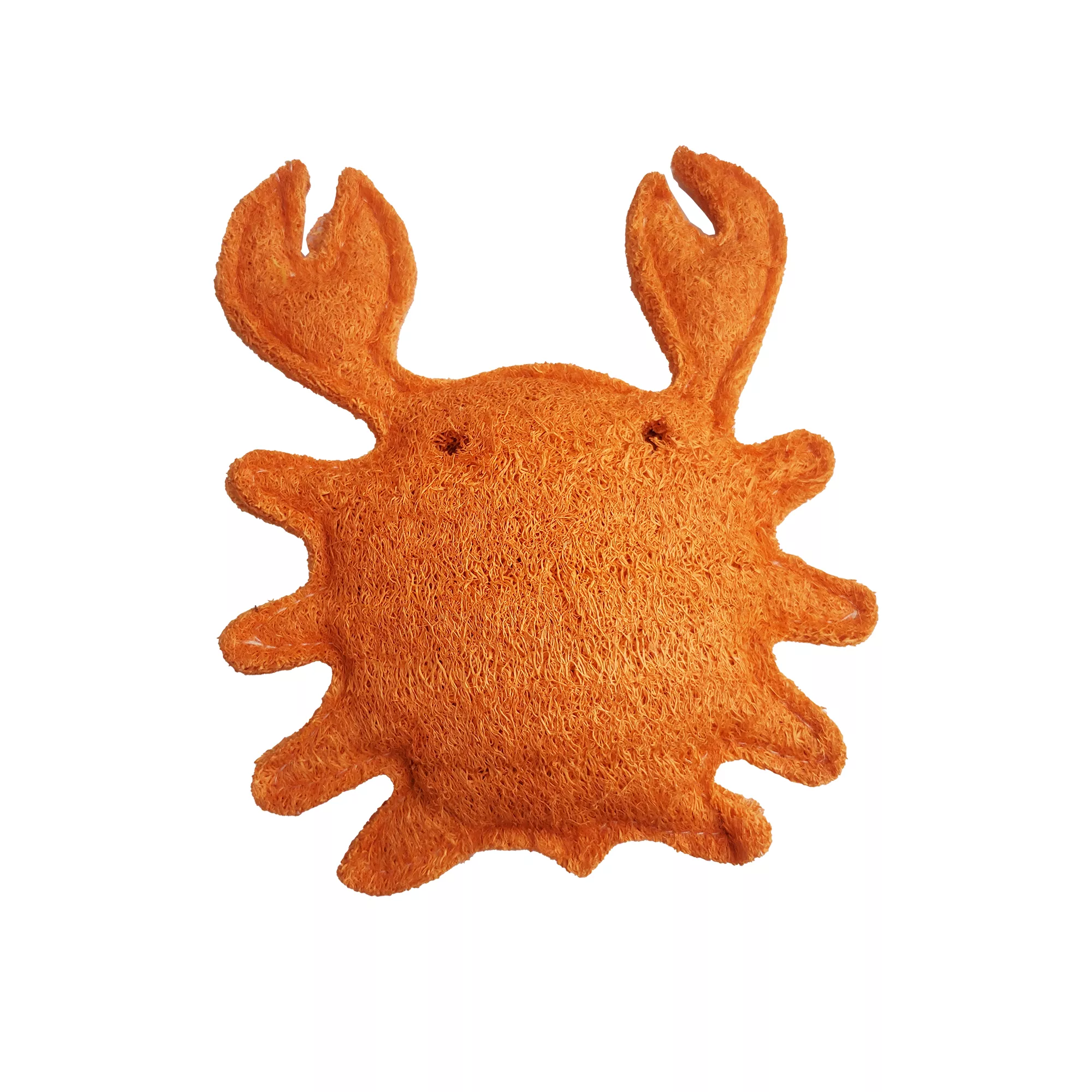 Hip Doggie Organic Loofah Crab Dental Toy